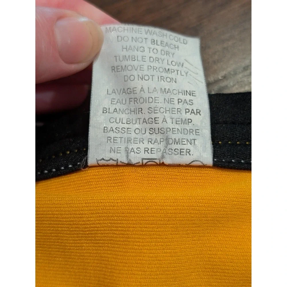 Vintage Aerosmith World Tour Medium Hockey Jersey Athletic Knit AK Canada‎ 90s - Picture 11 of 12